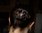 Haarspange,Minibuncage, Kupfer Bronze Labradorit